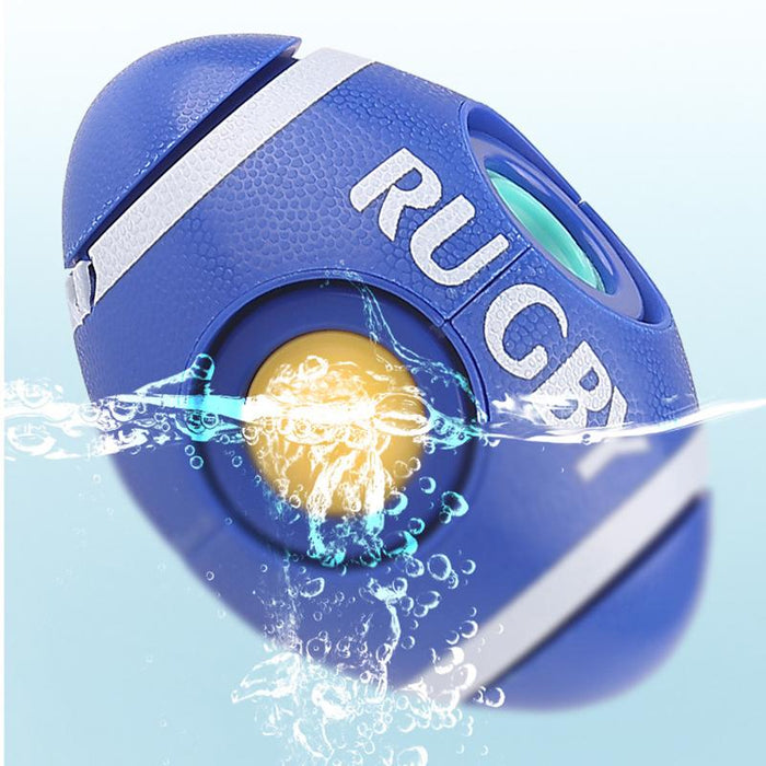 Rugby Shiatsu Bubble Music Fingertip Gyro Ball Children's Silicone Toys