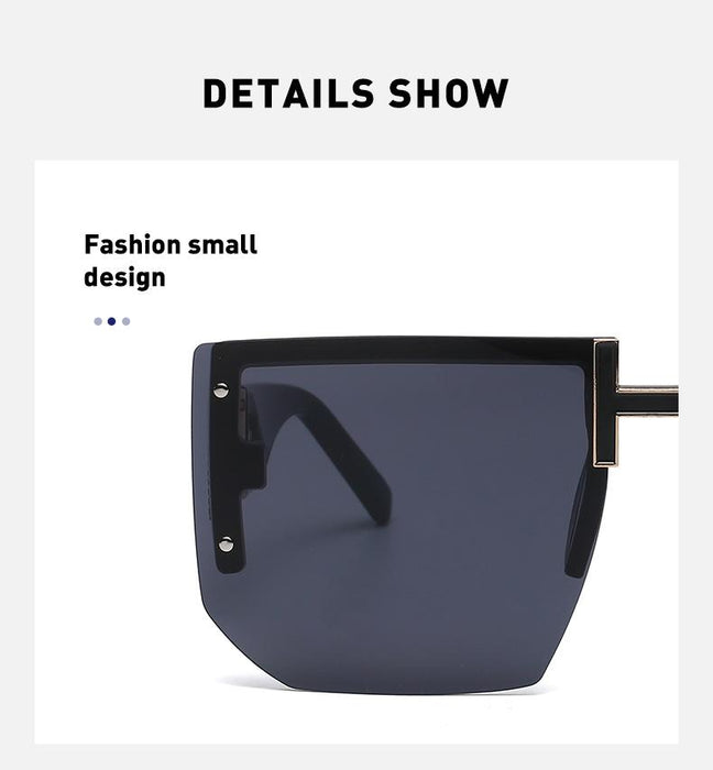 Anti Ultraviolet Large Frame Sunglasses