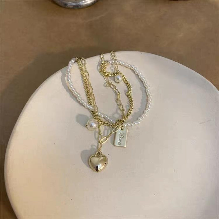Temperament Versatile Small Fresh Letter Adjustable Bracelet