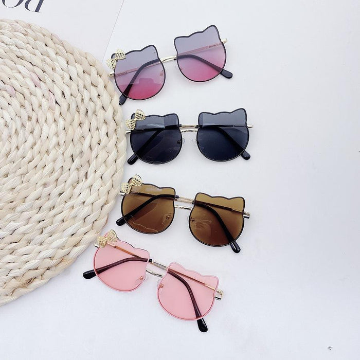Children's sunglasses metal sunglasses