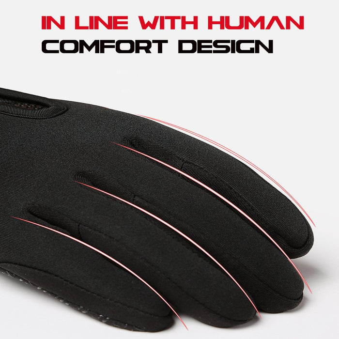 Winter Cycling Warm Touchscreen Full Finger Glove