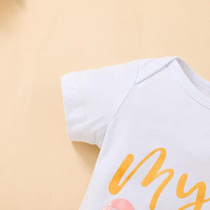 Little Girl Sweet My 1st Easter Dress Set