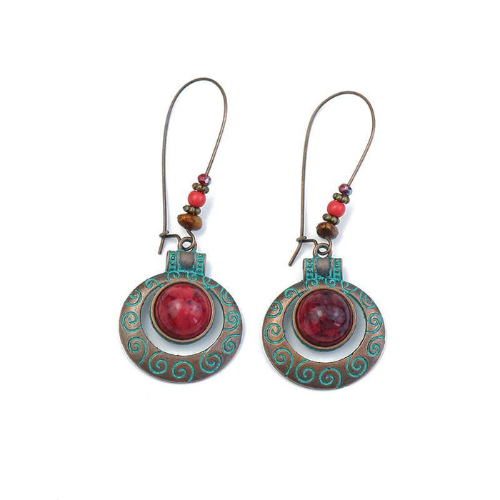 Bohemian Fashion Alloy Hippie Earrings Jewelry