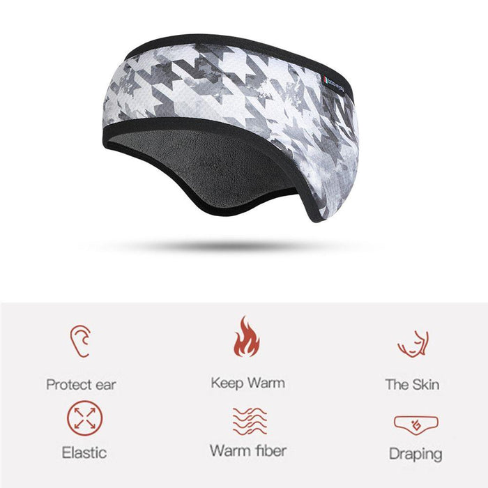 Winter Fleece Ear Warmers Sport Headband