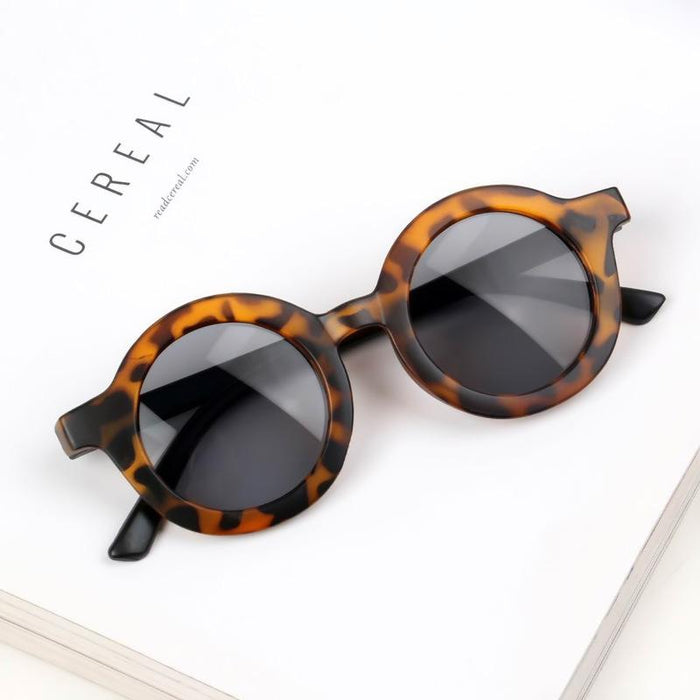 Children's round frame sunglasses and RETRO SUNGLASSES