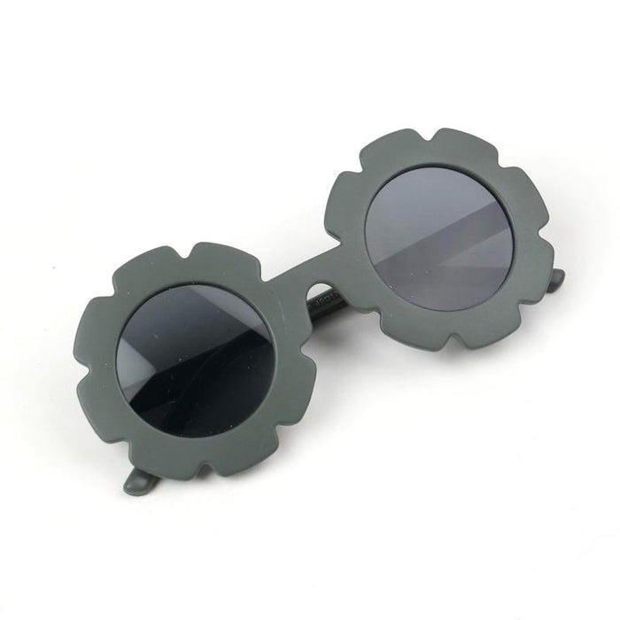 Children's Sunglasses flower glasses UV Scrub