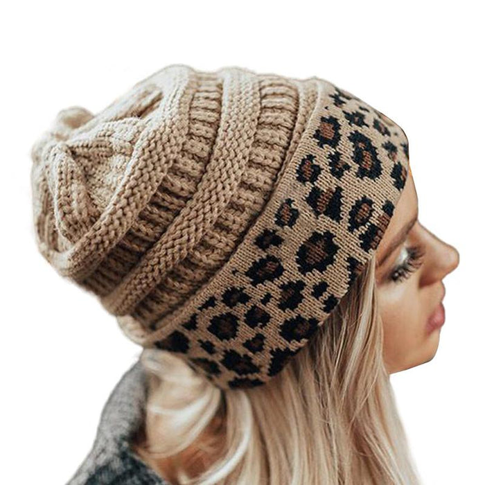 Warm Balaclava Women Knitted Hat