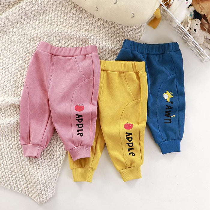 Children's Casual Pants Cotton 1-6 Year Old