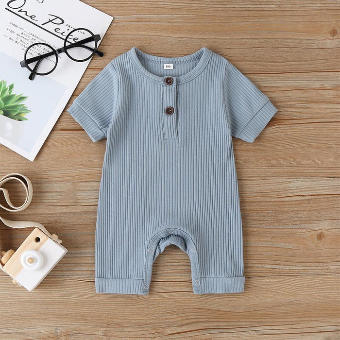 Summer Short Sleeve Baby Romper