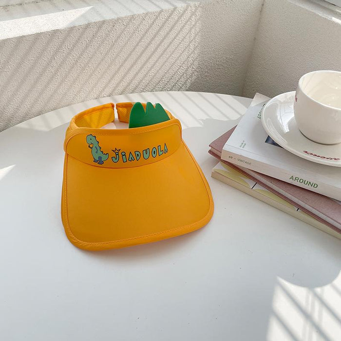 Summer Cute Cat Ears Children‘s Wide Brim Sun Hat