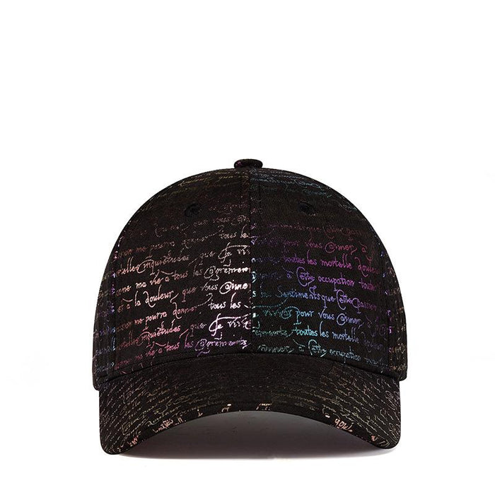 New Baseball Cap Color Changing Letter Cap
