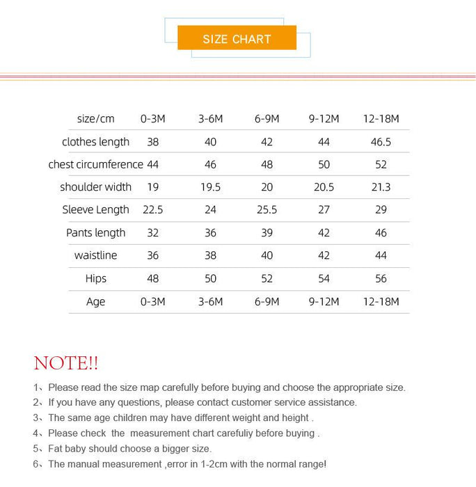 Infant Romper Hats Three Piece Set