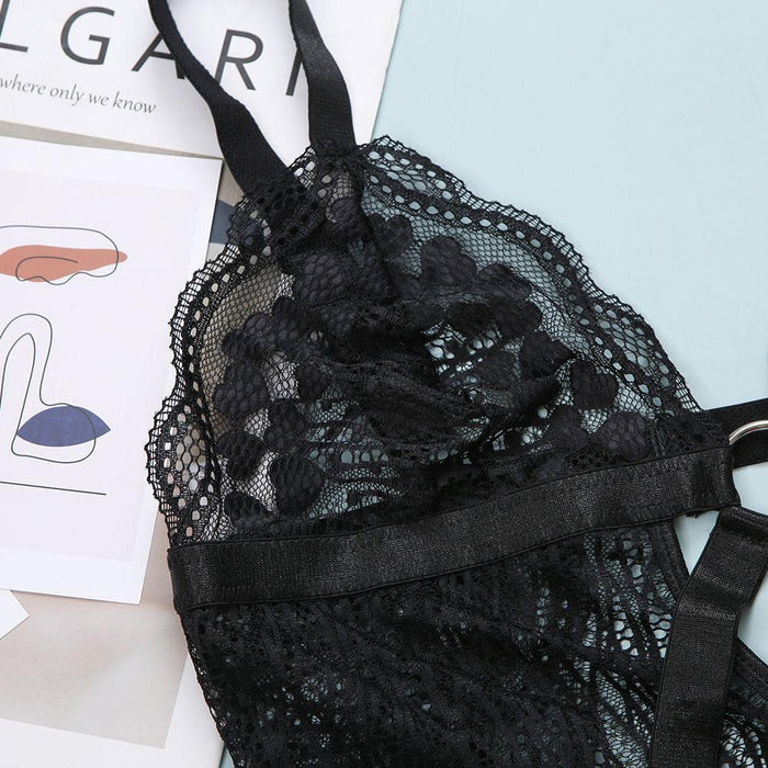 Women's Lace Lingerie Sexy Babydoll Underwear Bodysuit