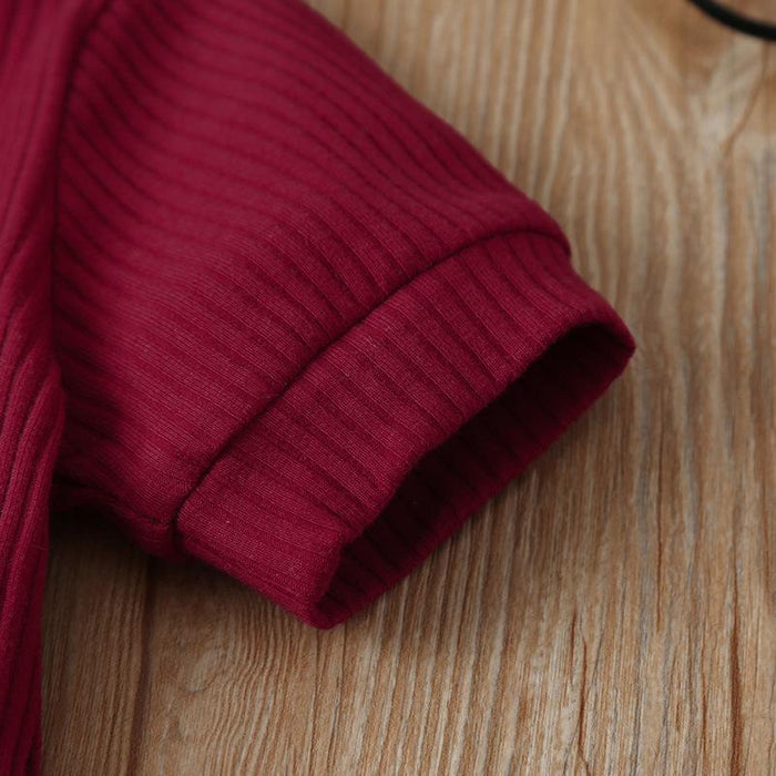 Summer Infant Clothes Solid Jumpsuit