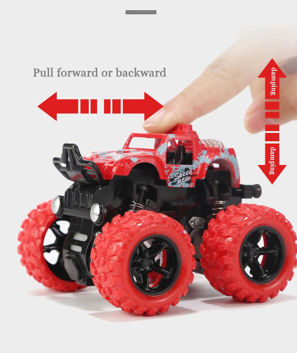 1:36 Mini inertial 4WD off-road vehicle children's car toy