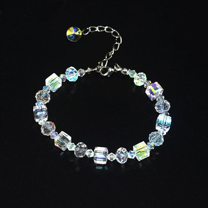 Square Crystal Fashion Bracelet
