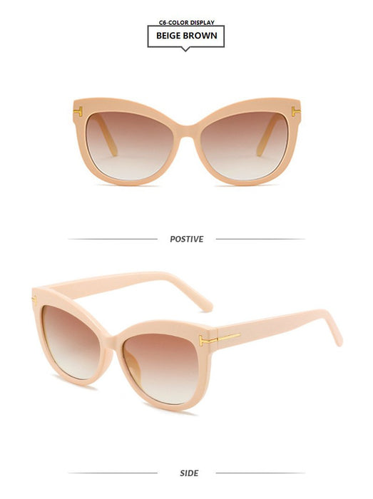 Cat's Eye Sunglasses personality trend RETRO SUNGLASSES