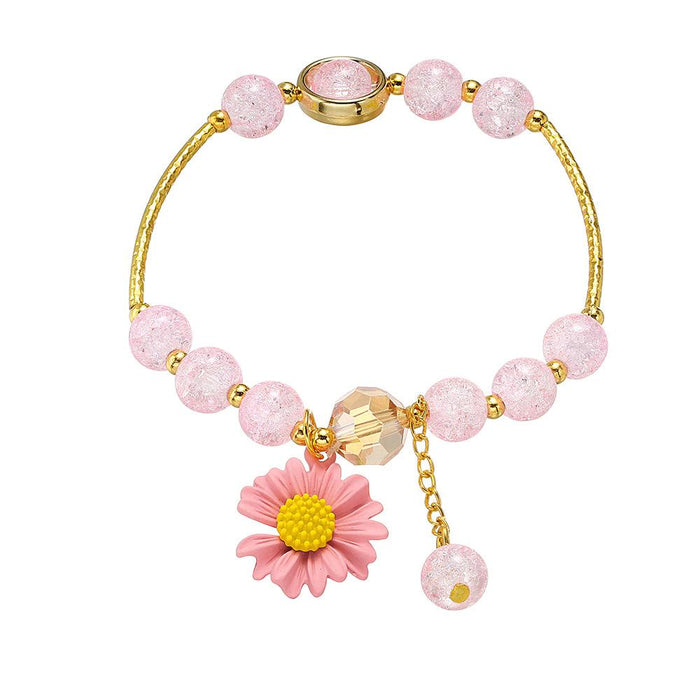 Crystal Chrysanthemum Women Bracelet