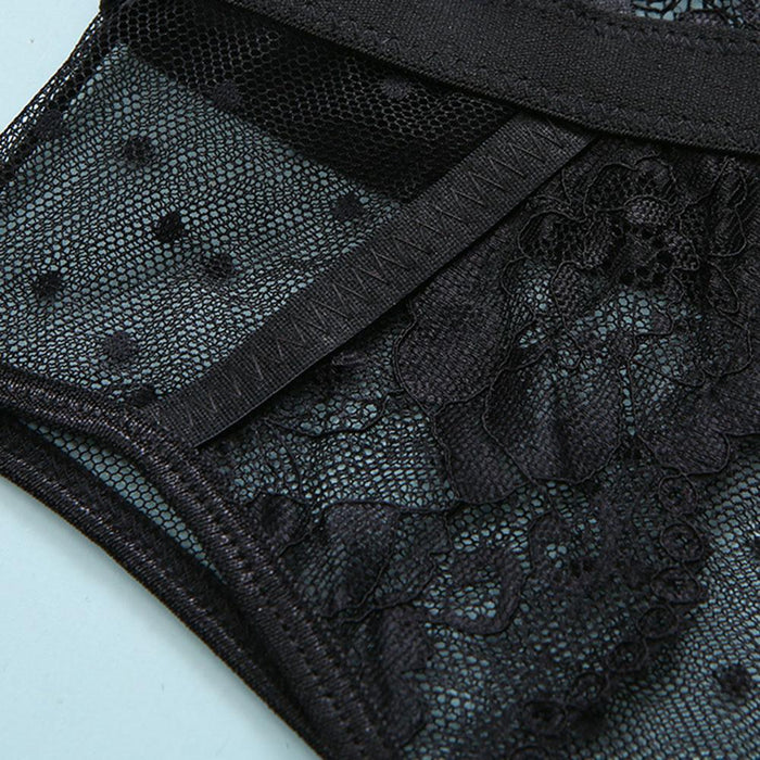 Lace Stitching Sexy Lingerie Women Base Layer Bodysuit