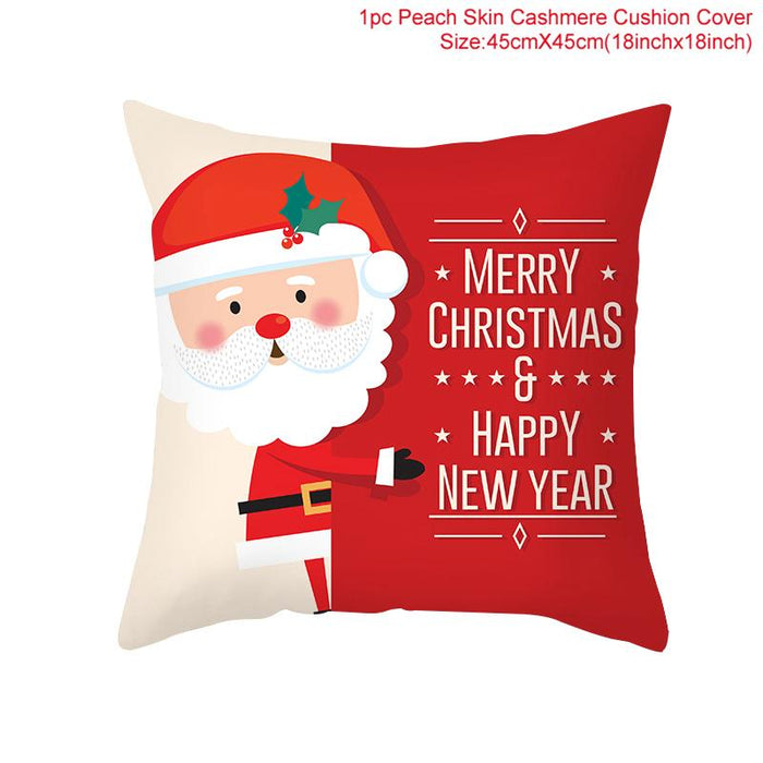 45cm Cushion Cover Christmas Decoration