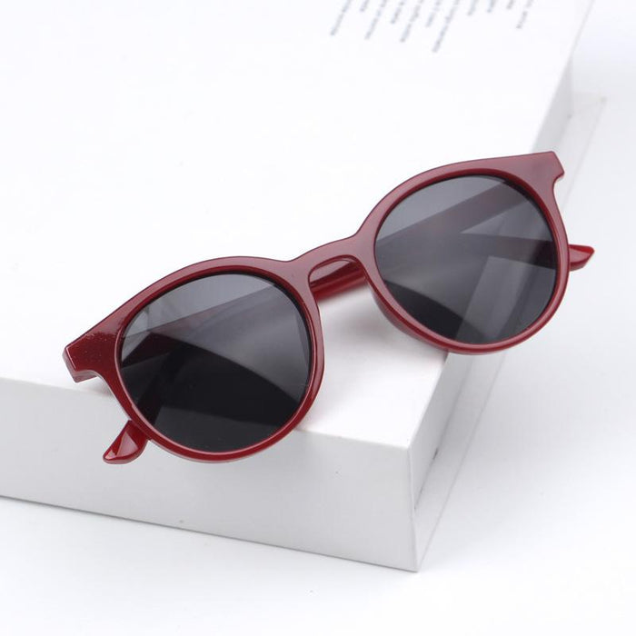 Children's Sunglasses round frame transparent frame sunglasses