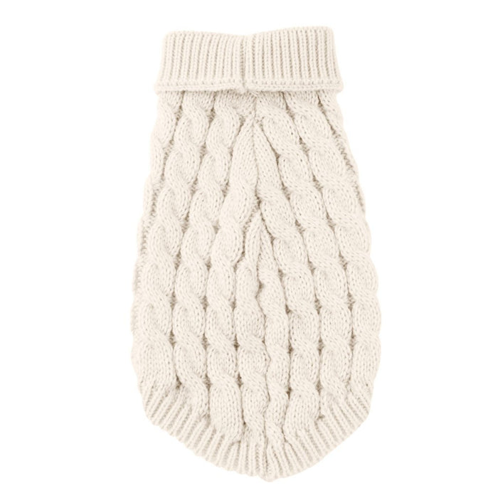 High collar knitted pet cat and dog clothes