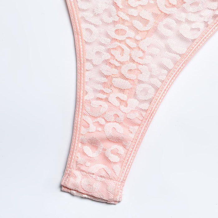 Women's Fashion Mesh Underwear Simple Hollow Sexy Bodysuit