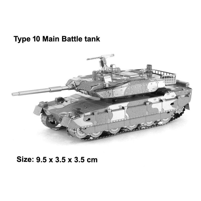 Tank 3D Metal Puzzle Chieftain Tank Puzzle Gift Toys