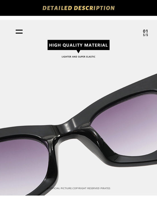 New cat's Eye Sunglasses damp Sunglasses UV protection