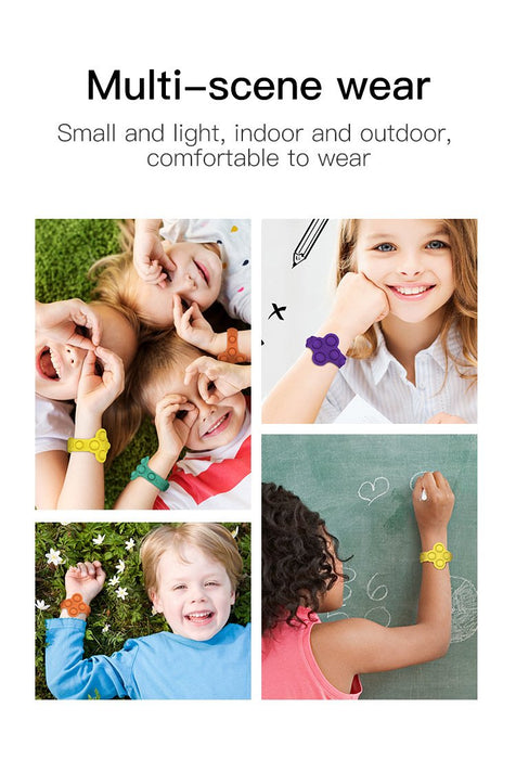 Children's Bracelet Press Bubble Decompression Fingers