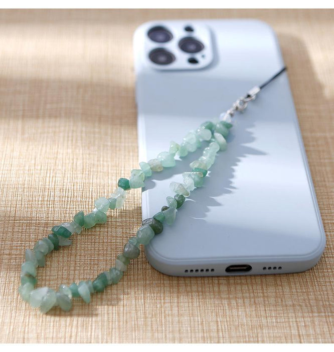 Beaded Mobile Phone Chain Pendant Gravel Mobile Phone Pendant