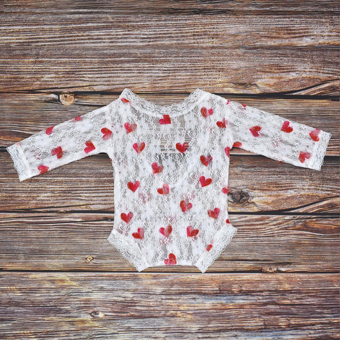 Lace Patting Flower Print Backless Triangle Lace Dress