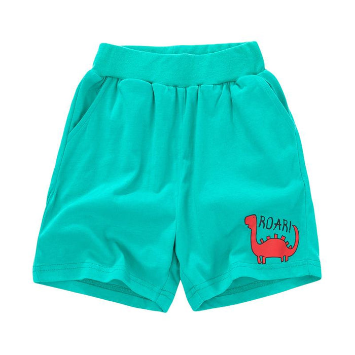 Knitted Short Sleeved Children's Suit Cotton Suit