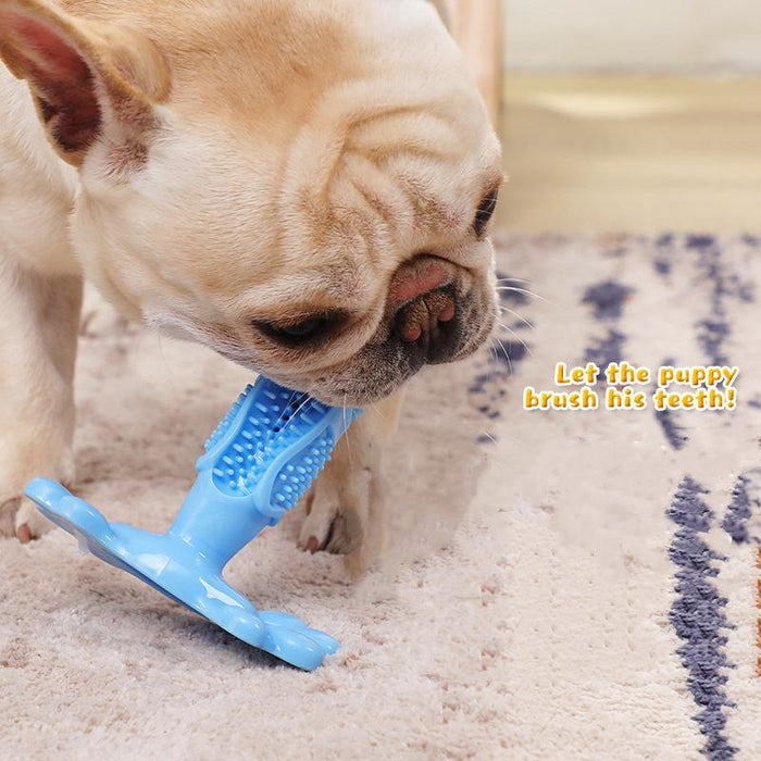 Brand New Rubber Hole Dog Toy Dog Toothbrush Toy Dog Accessories