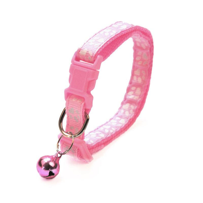 Adjustable pet collar for small dogs and cats