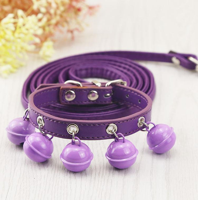 Bells Cartoon Small Dog Collar