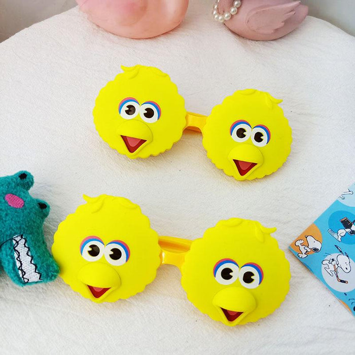 Cute Cartoon Birds Silicone Children's Polarized Sunglasses