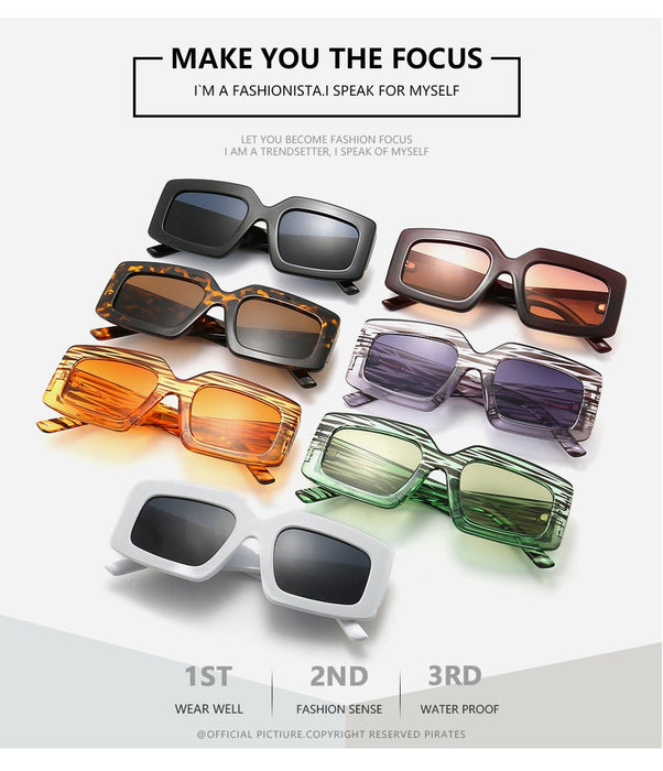 T-box Sunglasses stripe RETRO SUNGLASSES