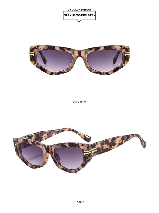Small frame cat's eye personalized light luxury Sunglasses