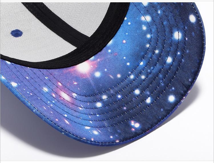 New Baseball Cap Starry Polyester Peaked Cap