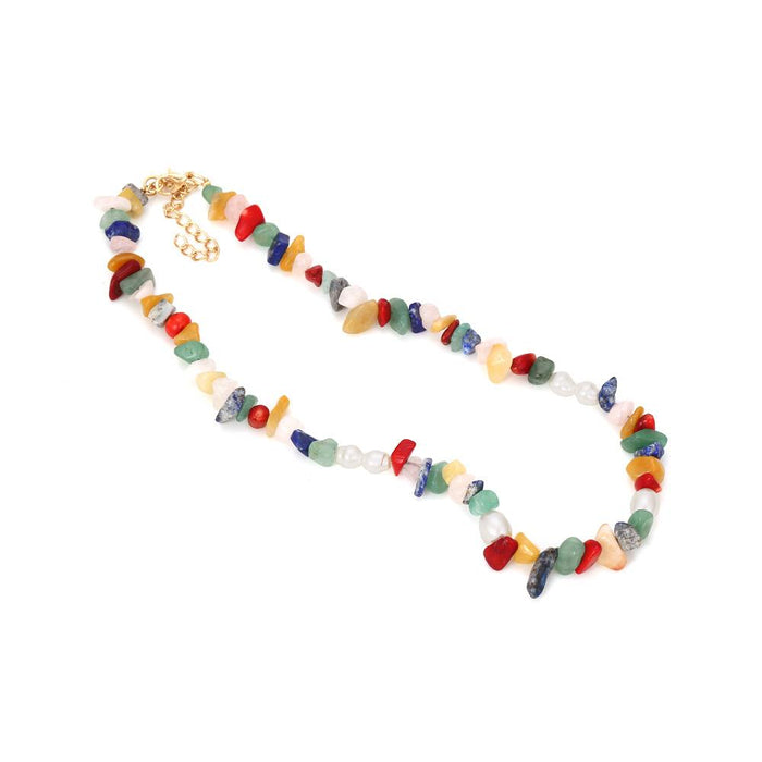 Vintage Temperament Hand Beaded Clavicle Necklace