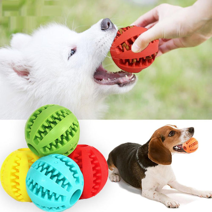 Pet dog rubber ball is suitable for dog and cat chew toys