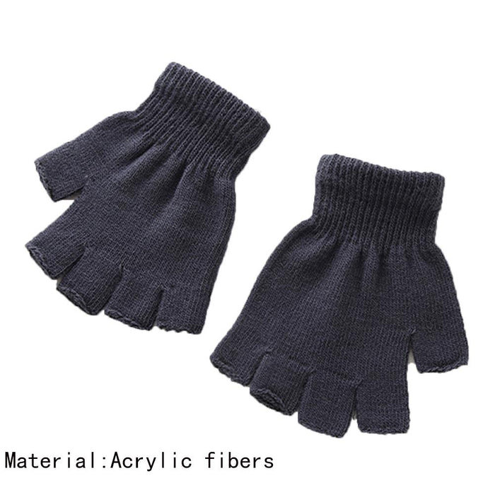 Female Elastic Full Fingers Gloves Cute Rabbit