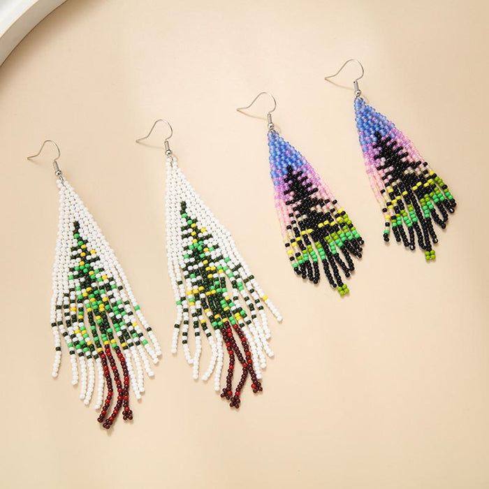 Colorful Niche Ethnic Style Handmade Earring