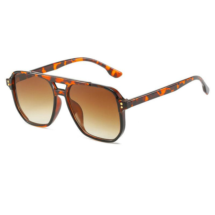 Frame double beam meter nail Sunglasses