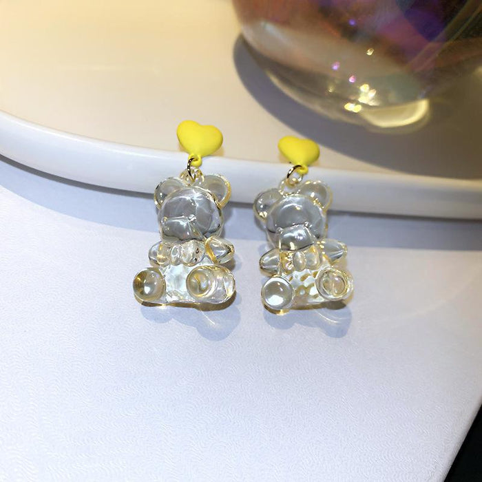 New Fashion Irregular Transparent Acrylic Women's Earrings