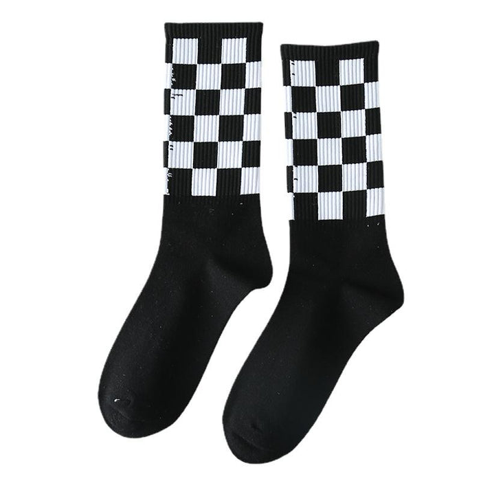 Funny Men Hip Hop Skeleton Socks