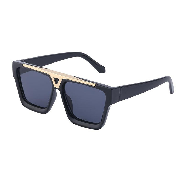 2022 New Box Sunglasses Punk Large Frame Sunglasses