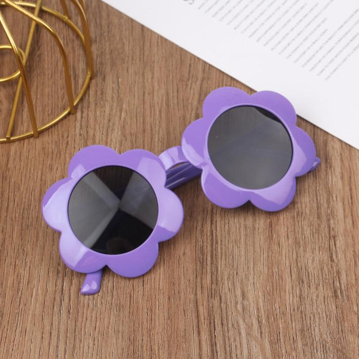 Sunglasses children's flower glasses beach glasses