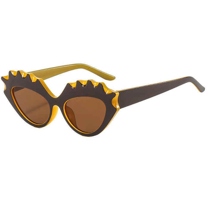 Retro new cat's eye candy colored Sunglasses